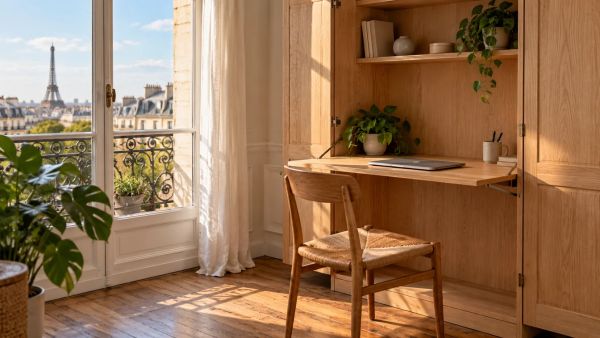5 astuces pour créer un bureau caché en télétravail