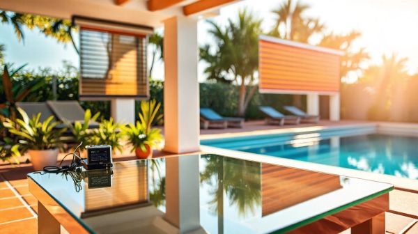 Comparatif durable : traitements solaires vs électriques pour volets de piscine
