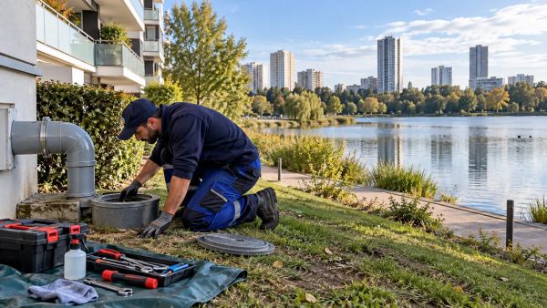 Délai avant débordement d'une canalisation bouchée à Créteil