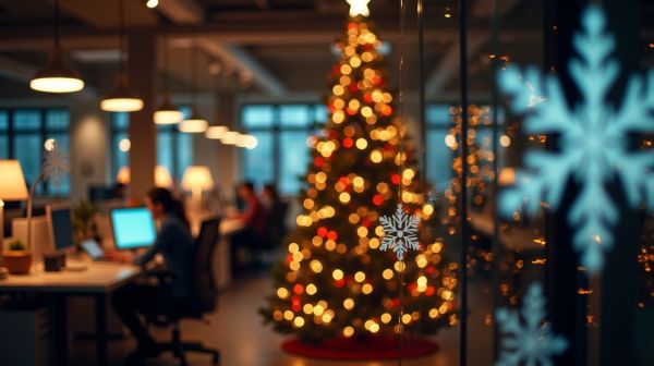 Les avantages de louer des décorations de Noël en entreprise
