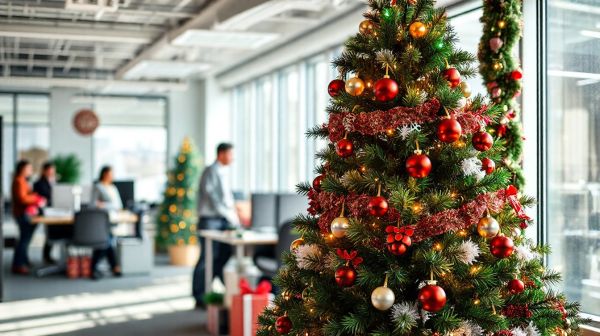 Les avantages de louer des décorations de Noël en entreprise
