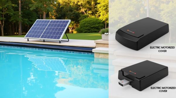 Motorisation solaire ou électrique : quel volet de piscine tient le mieux la distance