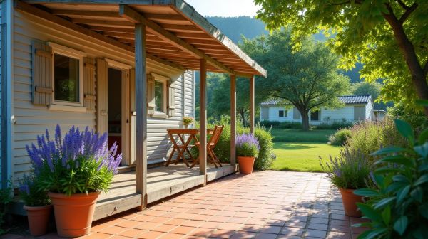 Quelle terrasse pour son mobil home ? Nos conseils