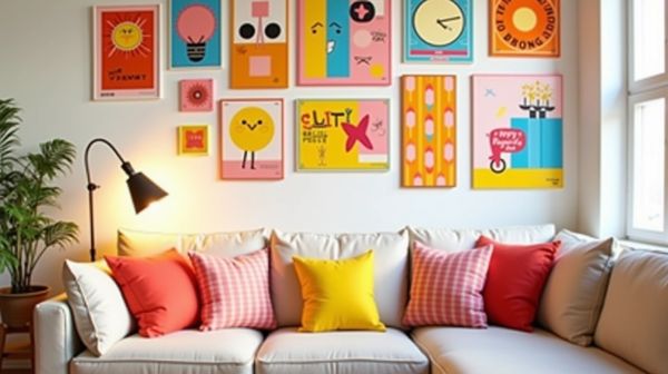 Réveillez votre déco avec des affiches colorées