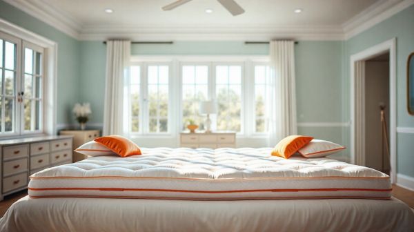 Top 5 matelas à gel pour un sommeil idéal durant l'été