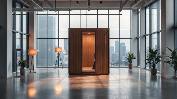 Top avantages d'une cabine acoustique en open space