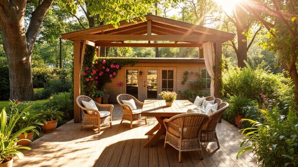 Top idées de terrasses idéales pour votre mobil home