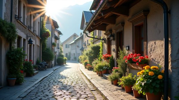 Vivre au village plutôt qu'au pied des remontées : le pari de Megève