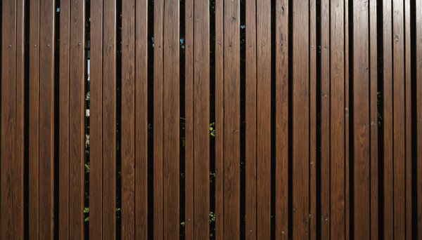 Système de lames pour clôture composite : esthétique et intimité