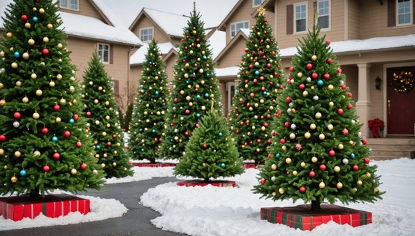 Des sapins de noël artisanaux livrés chez vous en un temps record