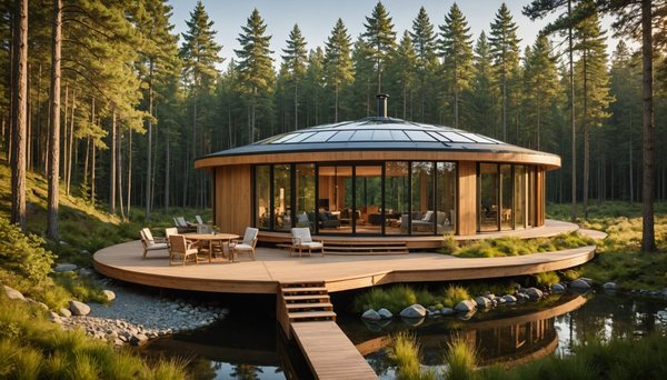 Maison bois ronde : découvrez les coûts et tendances